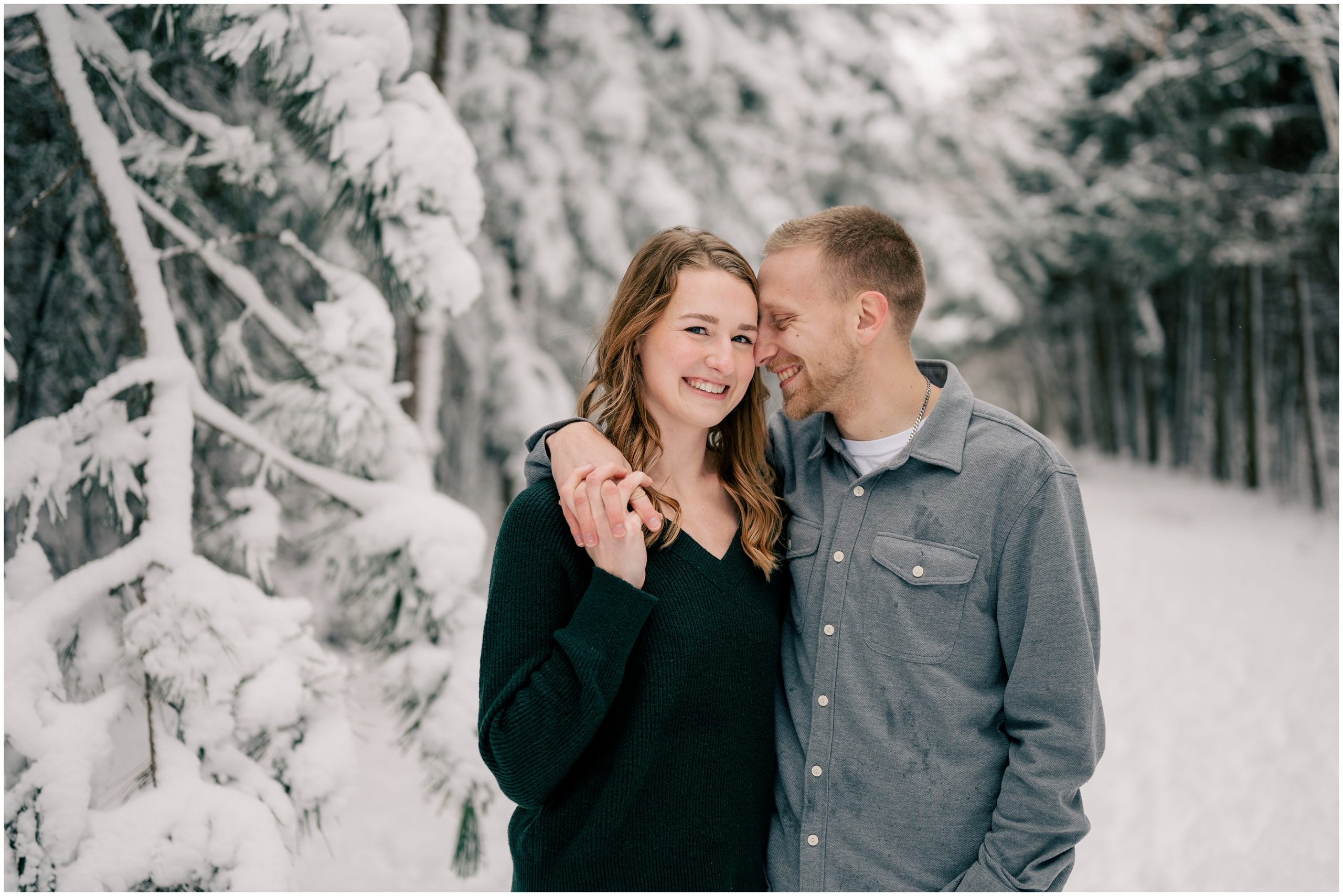 Winter couple's session