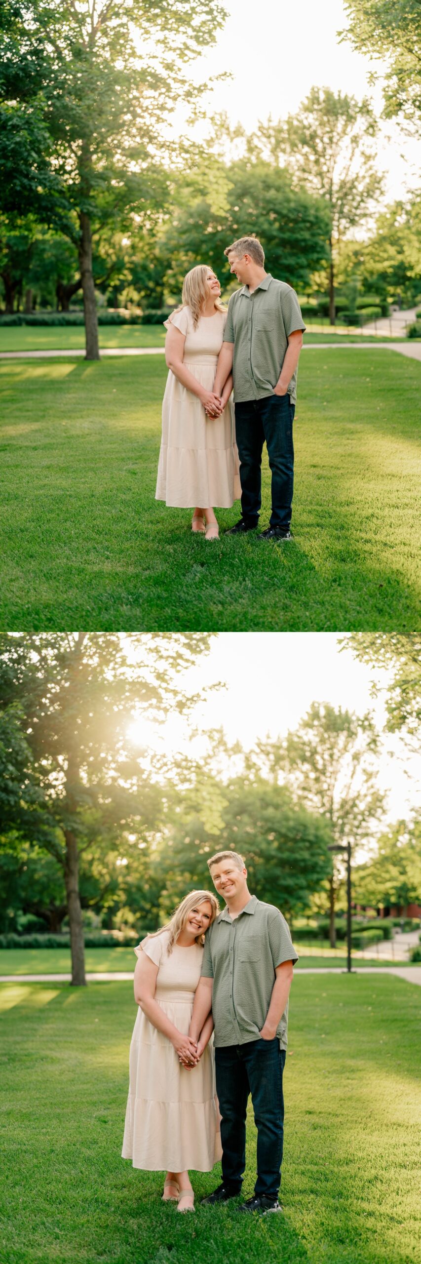 Minnesota Wedding Photographer captures man and woman holding hands