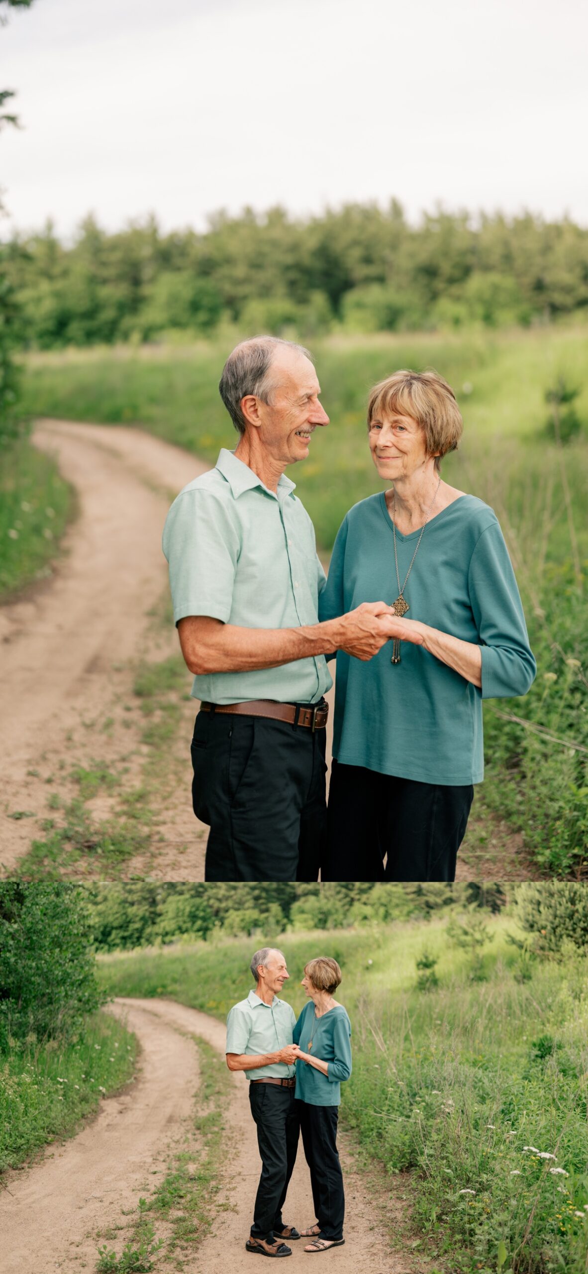 Grandparents dancing together by Rule Creative Co