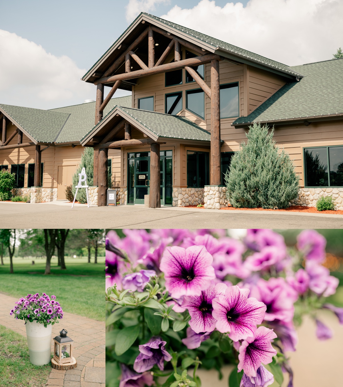 Large Wooden Event Venue for Wild Child Wedding