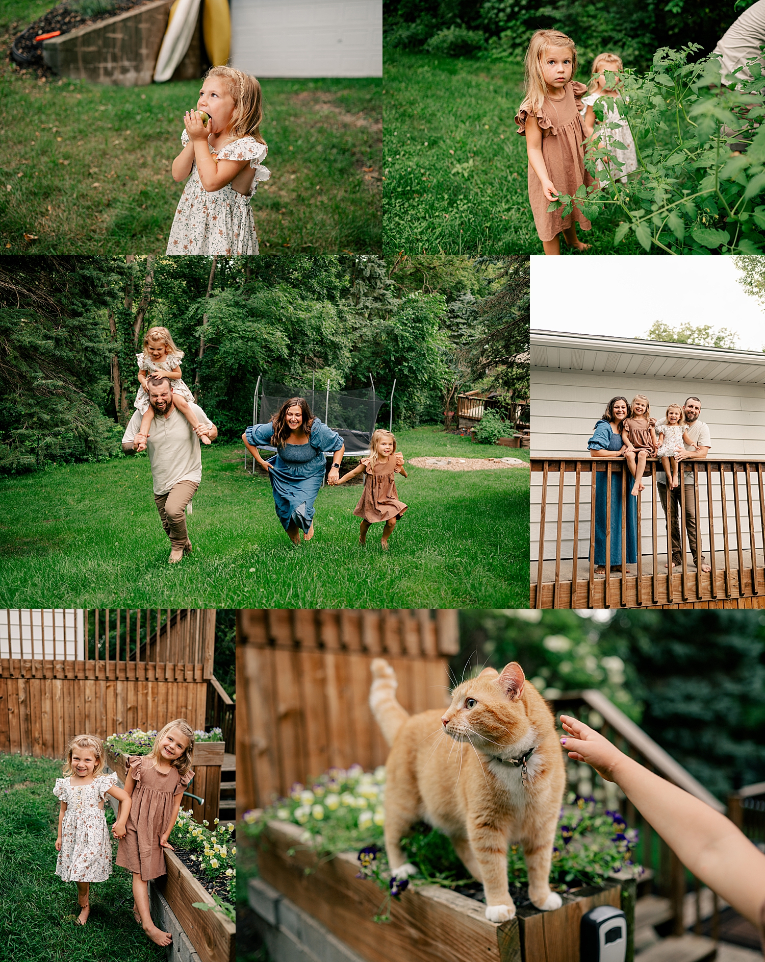 family races through lawn together for homegrown sessions
